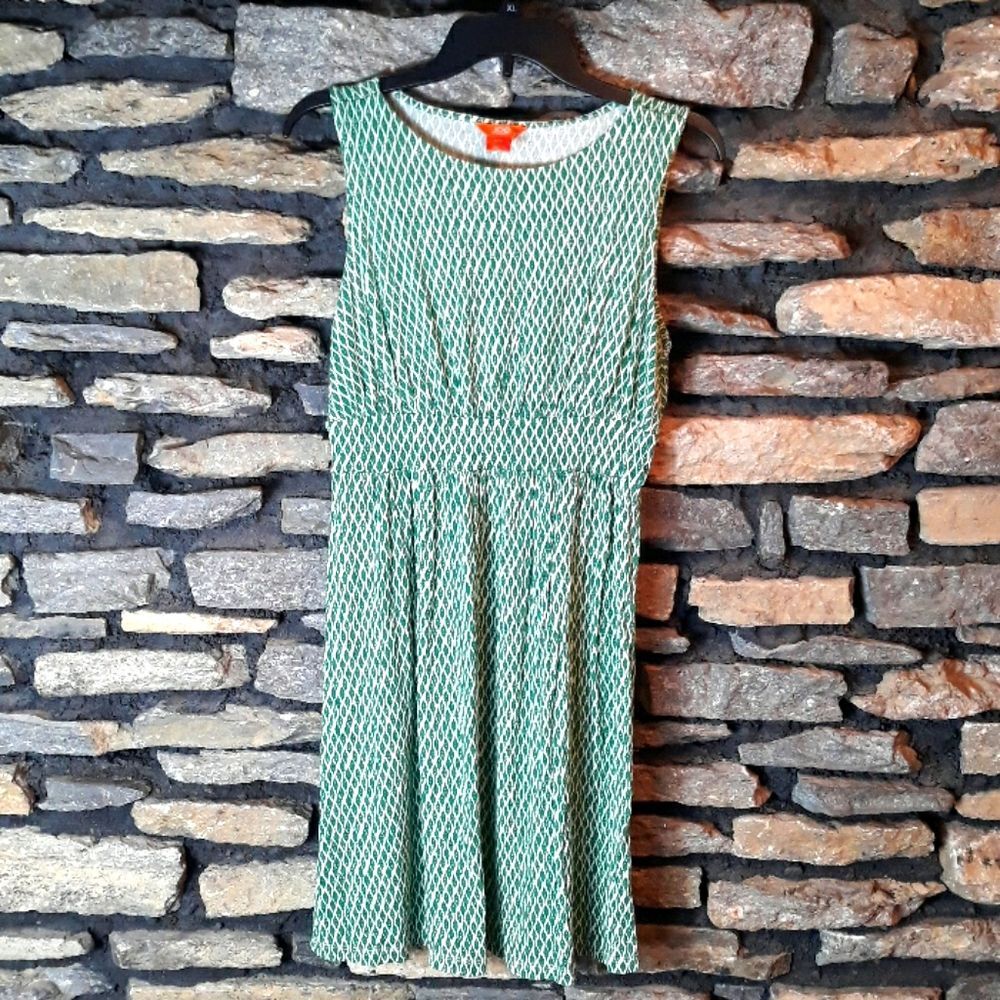 Joe fresh sleeveless green dress sz small